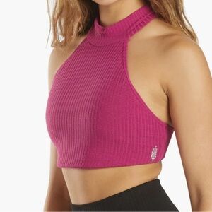 Free people movement purple sports bra